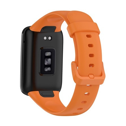 Gigapack Xiaomi Mi Band 7 Pro Gigapack pótszíj egyedi méret, szilikon, NARANCSSÁRGA