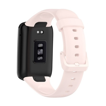 Gigapack Xiaomi Mi Band 7 Pro Gigapack pótszíj egyedi méret, szilikon, RÓZSASZÍN