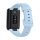 Gigapack Xiaomi Mi Band 7 Pro Gigapack pótszíj egyedi méret, szilikon, VILÁGOSKÉK