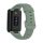 Gigapack Xiaomi Mi Band 7 Pro Gigapack pótszíj egyedi méret, szilikon, VILÁGOSZÖLD