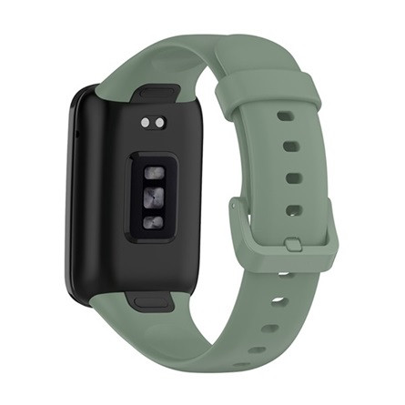 Gigapack Xiaomi Mi Band 7 Pro Gigapack pótszíj egyedi méret, szilikon, VILÁGOSZÖLD