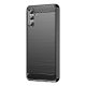 Gigapack Samsung A04s Gigapack Szilikon telefonvédő ütésállóság, karbon minta, FEKETE