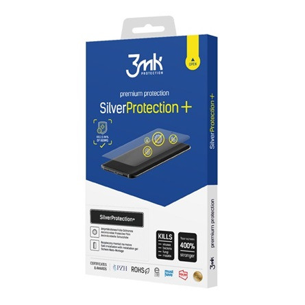 3Mk Samsung Z Fold3 5G 3MK SILVER PROTECTION+ képernyővédő fólia 2db antibakteriális, külső + belső kijelző, ÁTLÁTSZÓ