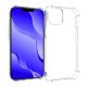 Gigapack iPhone 14 Gigapack szilikon telefonvédő ütésállóság, légpárnás sarok, ÁTLÁTSZÓ