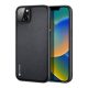 Dux Ducis iPhone 14 Plus DUX DUCIS FINO szilikon telefonvédő műanyag belső, rombusz, FEKETE