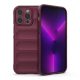 Gigapack iPhone 14 Pro Gigapack szilikon telefonvédő ütésállóság, 3D, BORDÓ