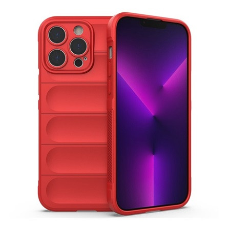 Gigapack iPhone 14 Pro Gigapack szilikon telefonvédő ütésállóság, 3D, PIROS