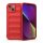 Gigapack iPhone 14 Plus Gigapack szilikon telefonvédő ütésállóság, 3D, PIROS