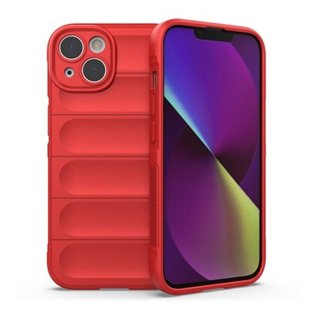 Gigapack iPhone 14 Plus Gigapack szilikon telefonvédő ütésállóság, 3D, PIROS