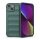 Gigapack iPhone 14 Plus Gigapack szilikon telefonvédő ütésállóság, 3D, SÖTÉTZÖLD