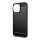Gigapack iPhone 14 Pro Max Gigapack szilikon telefonvédő ütésállóság, karbon minta, FEKETE
