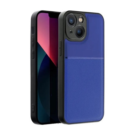 Gigapack iPhone 14 Plus Gigapack Szilikon telefonvédő ütésállóság, csíkos, SÖTÉTKÉK