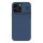 Nillkin iPhone 14 Pro NILLKIN CAMSHIELD SILKY MAGNETIC szilikon telefonvédő plüss belső, MagSafe, SÖTÉTKÉK