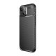 Gigapack iPhone 14 GIGAPACK szilikon telefonvédő ütésállóság, karbon minta, FEKETE