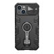 Nillkin iPhone 14 Plus NILLKIN CAMSHIELD ARMOR PRO defender szilikon telefonvédő ütésállóság, tartógyűrű, FEKETE