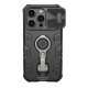 Nillkin iPhone 14 Pro NILLKIN CAMSHIELD ARMOR PRO defender szilikon telefonvédő ütésállóság, tartógyűrű, FEKETE