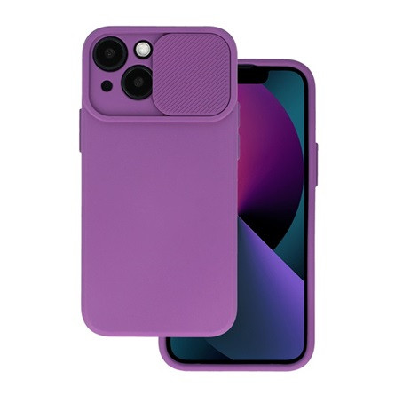 Gigapack iPhone 14 Plus Gigapack szilikon telefonvédő matt, kameravédő, LILA