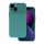Gigapack iPhone 14 Plus Gigapack szilikon telefonvédő matt, kameravédő, SÖTÉTZÖLD