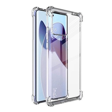Imak Motorola Edge 30 Pro IMAK szilikon telefonvédő ütésállóság, légpárnás sarok, ÁTLÁTSZÓ