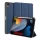 Dux Ducis IPAD 10.9 (2022) DUX DUCIS DOMO tok álló, bőr hatású aktív, textil minta, SÖTÉTKÉK