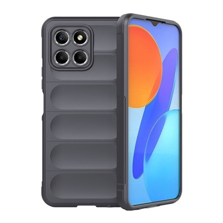 Gigapack Honor 70 Lite 5G Gigapack Szilikon telefonvédő ütésállóság, 3D, SÖTÉTSZÜRKE