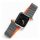 Dux Ducis Apple Watch Series 10 46mm DUX DUCIS pótszíj egyedi méret, mágneses, SZÜRKE/NARANCSSÁRGA