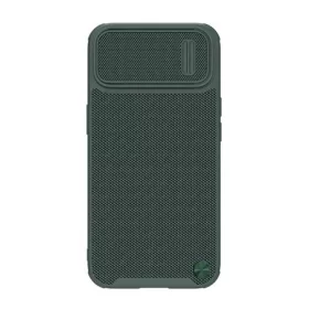   Nillkin iPhone 14 Plus NILLKIN TEXTURED S szilikon telefonvédő 3D, kameravédő, SÖTÉTZÖLD