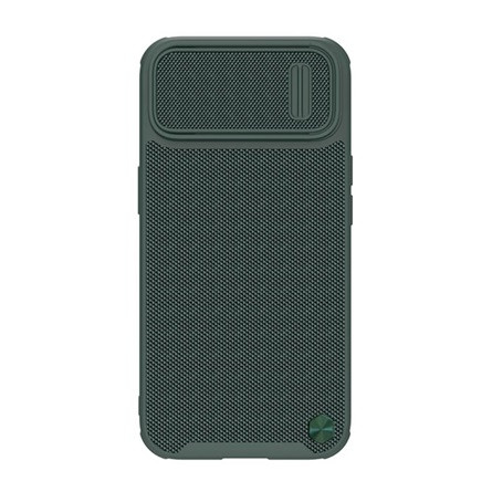 Nillkin iPhone 14 Plus NILLKIN TEXTURED S szilikon telefonvédő 3D, kameravédő, SÖTÉTZÖLD