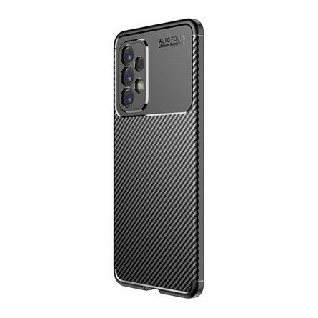 Gigapack Samsung A33 5G Gigapack szilikon telefonvédő ütésállóság, karbon minta, FEKETE