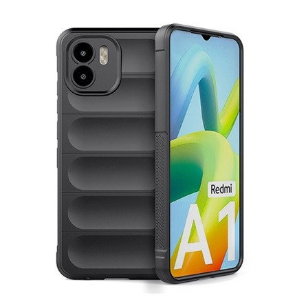 Gigapack Redmi A2 Gigapack Szilikon telefonvédő ütésállóság, 3D, FEKETE