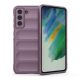 Gigapack Samsung S21 FE Gigapack szilikon telefonvédő ütésállóság, 3D, LILA