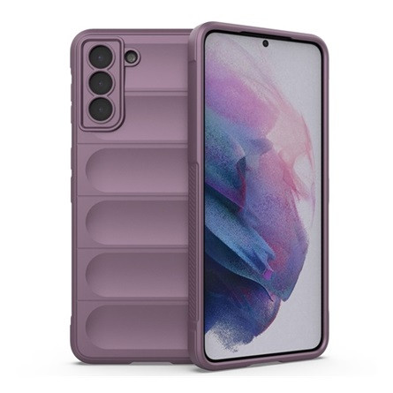 Gigapack Samsung S21 Plus Gigapack Szilikon telefonvédő ütésállóság, 3D, LILA