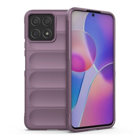 Gigapack Honor X8 4G Gigapack szilikon telefonvédő ütésállóság, 3D, LILA