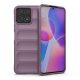 Gigapack Honor X8 4G Gigapack szilikon telefonvédő ütésállóság, 3D, LILA