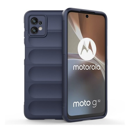 Gigapack Motorola Moto G32 GIGAPACK szilikon telefonvédő ütésállóság, 3D, SÖTÉTKÉK