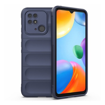 Gigapack Redmi 10C Gigapack Szilikon telefonvédő ütésállóság, 3D, SÖTÉTKÉK