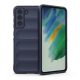 Gigapack Samsung S21 FE Gigapack szilikon telefonvédő ütésállóság, 3D, SÖTÉTKÉK