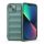 gigapack iPhone 13 GIGAPACK szilikon telefonvédő ütésállóság, 3D, SÖTÉTZÖLD