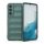 Gigapack Samsung S22 5G GIGAPACK szilikon telefonvédő ütésállóság, 3D, SÖTÉTZÖLD