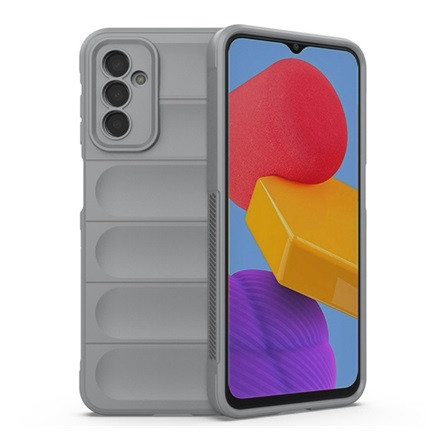 Gigapack Samsung M23 Gigapack Szilikon telefonvédő ütésállóság, 3D, VILÁGOSSZÜRKE