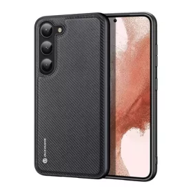   Dux Ducis Samsung S23 Plus DUX DUCIS FINO szilikon telefonvédő műanyag belső, rombusz, FEKETE