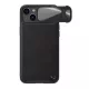 Nillkin iPhone 14 Plus NILLKIN CAMSHIELD LEATHER műanyag telefonvédő ütésállóság, kameravédő, FEKETE