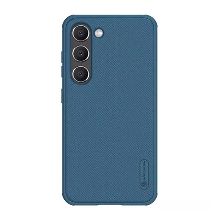 Nillkin Samsung S23 NILLKIN SUPER FROSTED PRO műanyag telefonvédő ütésállóság, érdes felület, SÖTÉTKÉK