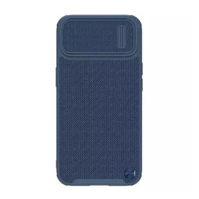   Nillkin iPhone 14 Plus NILLKIN TEXTURED S szilikon telefonvédő 3D, kameravédő, SÖTÉTKÉK