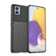 Gigapack Motorola Moto E22i Gigapack Szilikon telefonvédő ütésállóság, dombor minta, FEKETE
