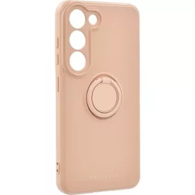   Roar Samsung S23 ROAR AMBER szilikon telefonvédő tartógyűrű, kameravédő, RÓZSASZÍN