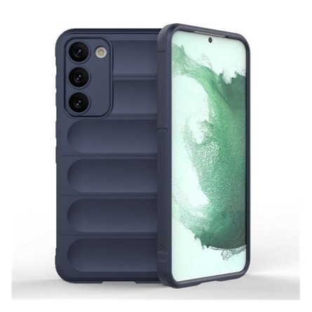 Gigapack Samsung S23 Plus Gigapack szilikon telefonvédő ütésállóság, 3D, SÖTÉTKÉK
