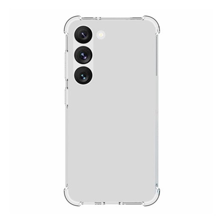 Gigapack Samsung S23 Gigapack szilikon telefonvédő ütésállóság, légpárnás sarok, ÁTLÁTSZÓ