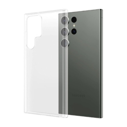 Gigapack Samsung S23 Ultra Gigapack Szilikon telefonvédő ultravékony ÁTLÁTSZÓ