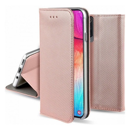 Gigapack Xiaomi 12T Pro Gigapack tok álló, bőr hatású FLIP, rombusz, ROZÉARANY